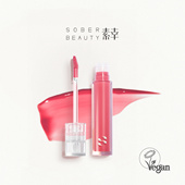 SOBER BEAUTY素幸纯素纯净植物唇蜜唇油晶透闪耀吸睛细闪