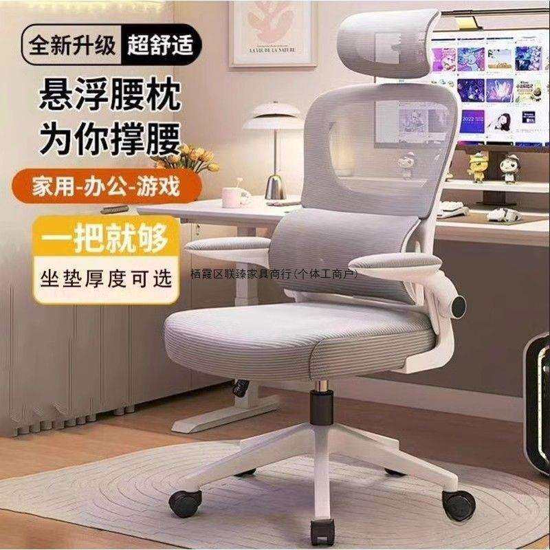 人体工学椅电脑椅家用护腰办公座椅电竞椅子舒服久坐宿舍学习椅子