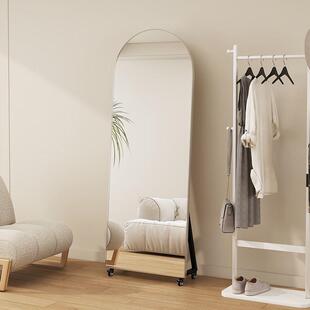 全身镜可移动服装店镜子显瘦试衣镜网红直播落地镜显瘦穿衣镜