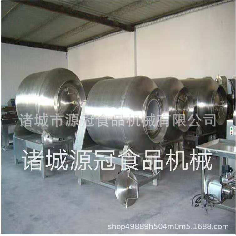 源冠自动出料真空滚揉腌渍机