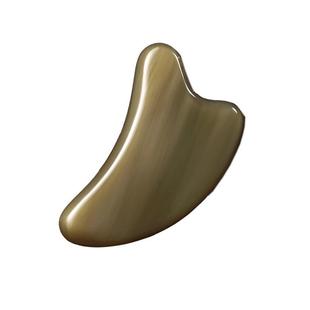 真牛角刮痧板8-11mm厚面部养生保健刮痧片天然白水牛角刮痧板