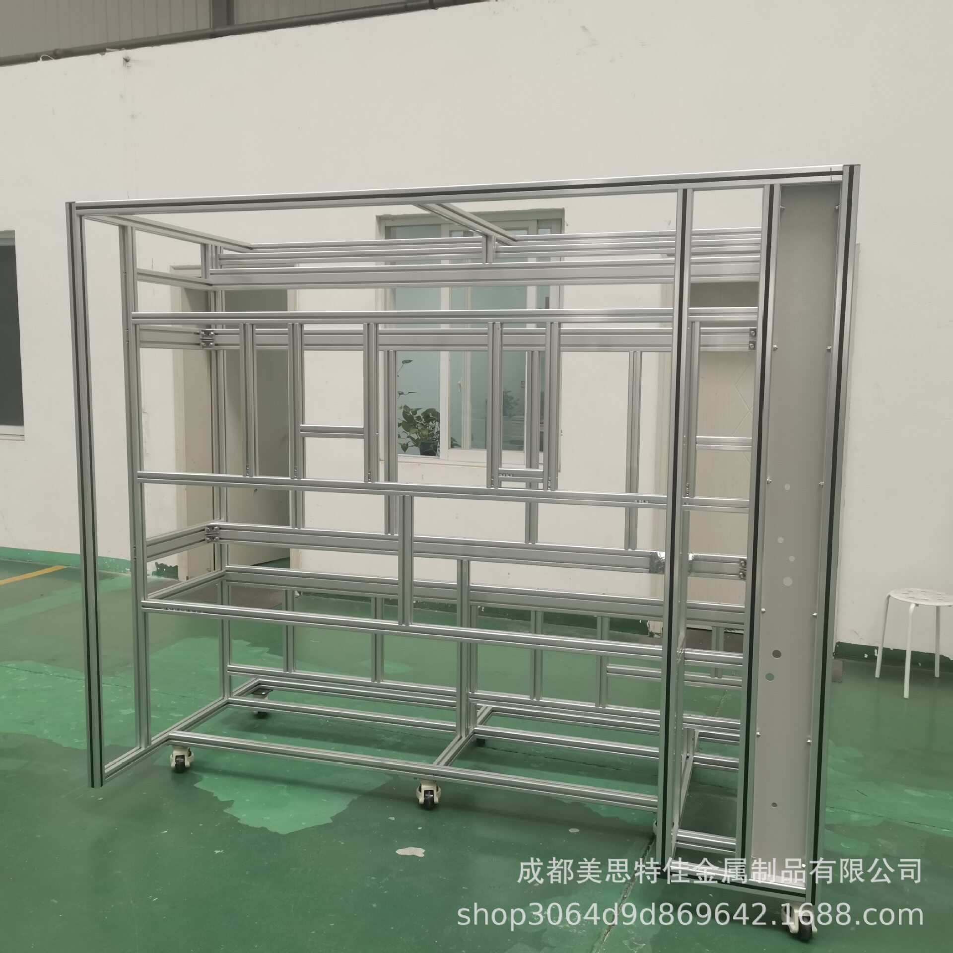 成都工业铝型材 铝材 铝合金框架 流体设备主机架 机器人衍架