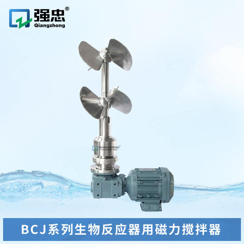国产BCJ系列生物反应器反应罐釜底部安装工业下磁力搅拌器