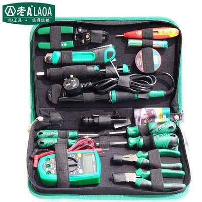 老ALAOALA101316电烙铁焊接工具套装16件套