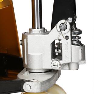 移动式手动液压搬运车秤YCS1-2T工厂用智能打印不锈钢叉车秤