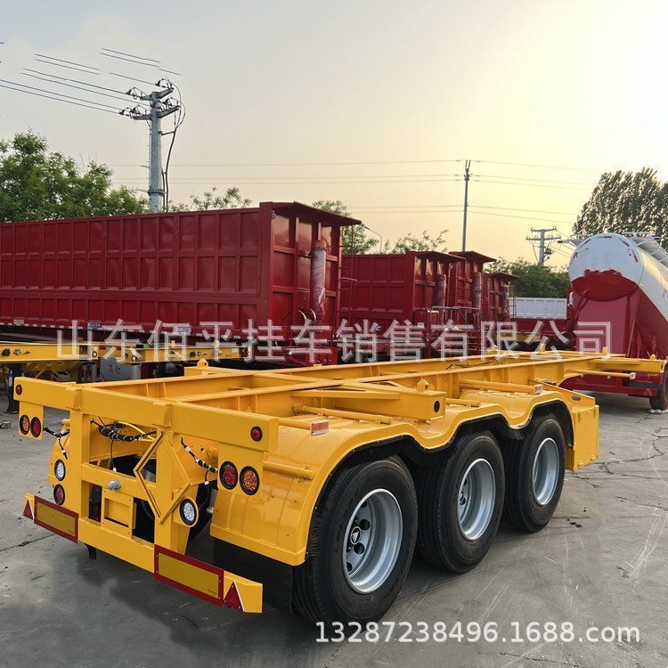 化工罐体框架危险品骨架挂车