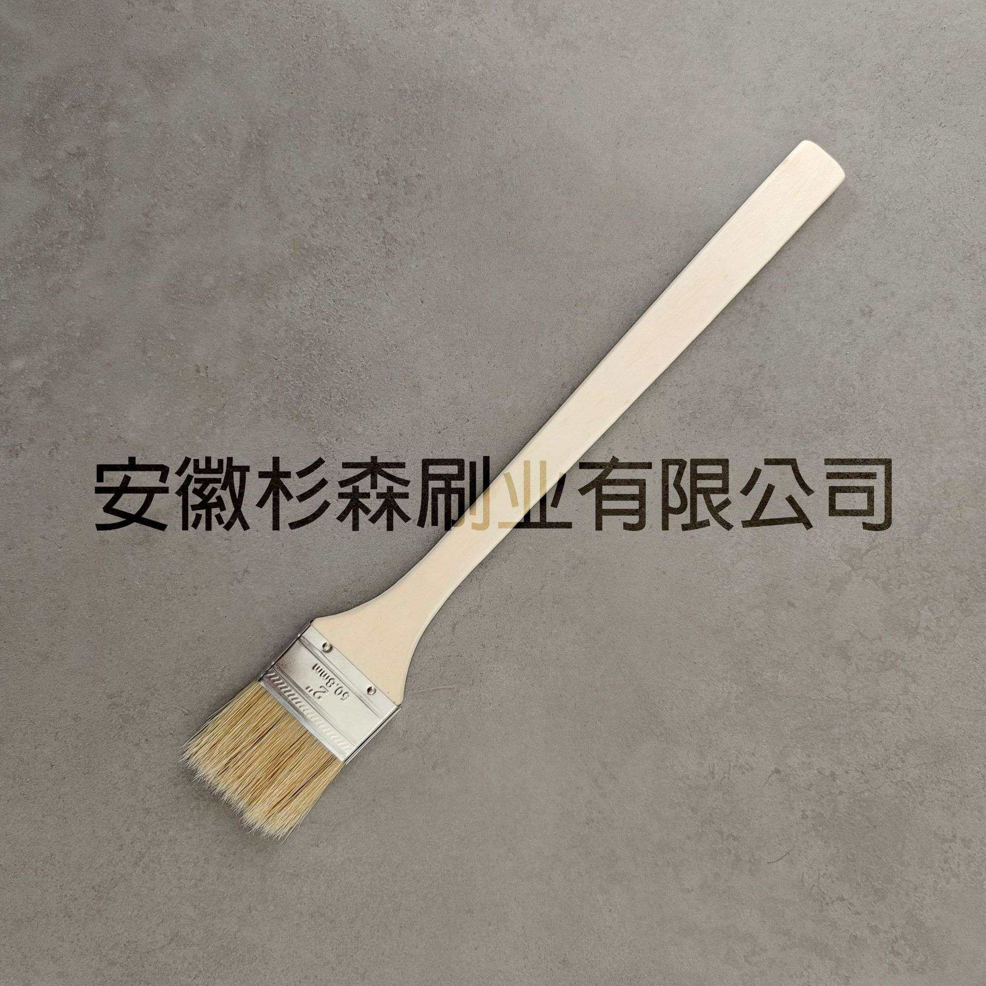 加长木柄猪鬃刷 油漆刷 猪毛刷加长柄刷子 远离高温工作环境