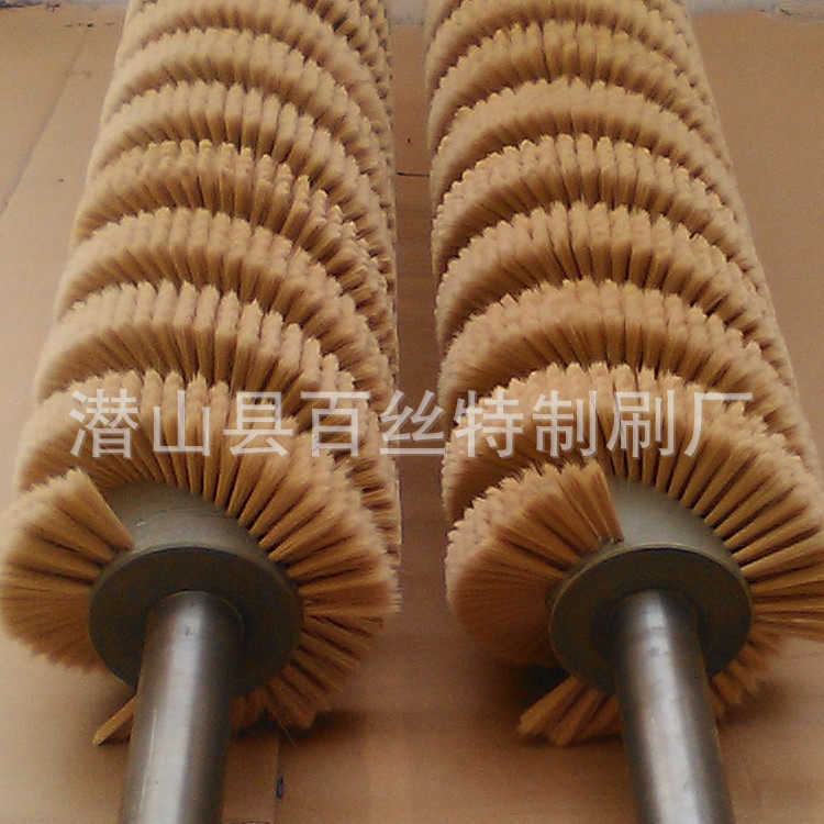 螺旋清洗除尘毛刷辊