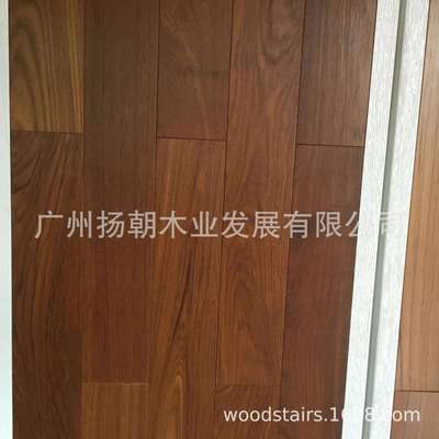 工厂直销柚木实木地板森林之星全实木碳化木防腐木