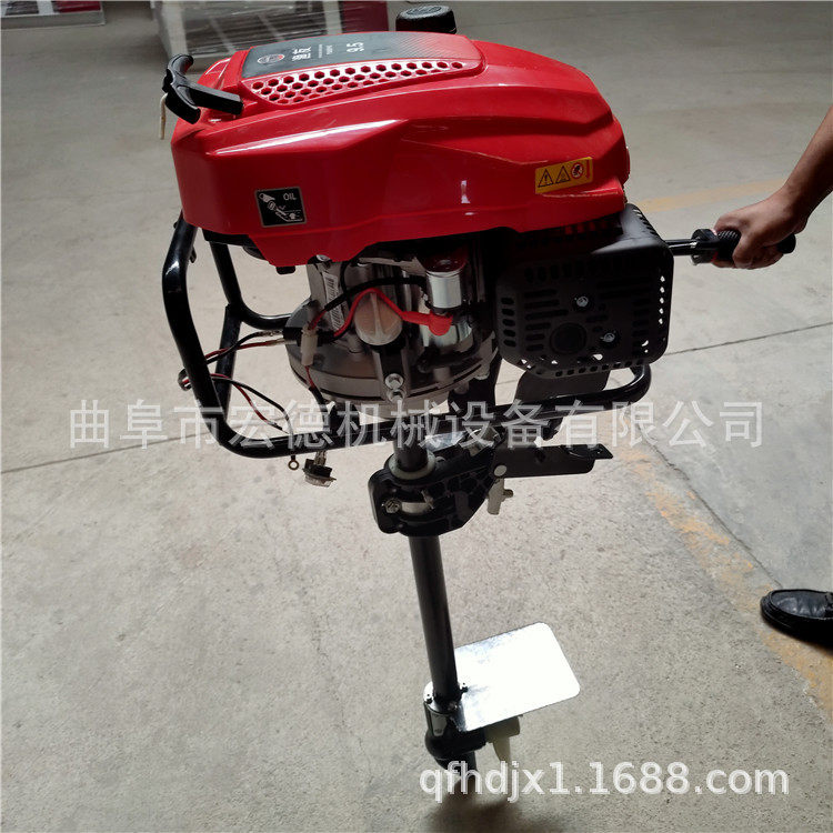 小型船用汽油推进器 多功能船用挂桨机 带倒挡船外机
