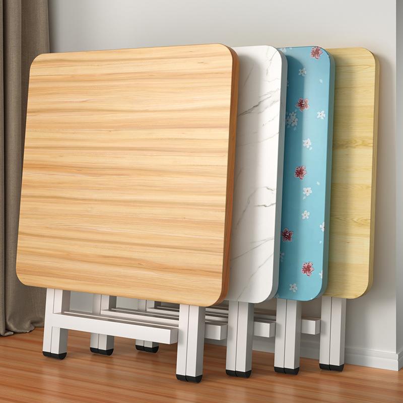 小桌子可折叠桌餐桌家用户型简易出租屋用户外便携式摆摊吃饭方桌