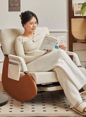 家用摇摇椅躺椅成人阳台轻休闲FXV椅客厅奢人懒摇椅逍遥椅单人发