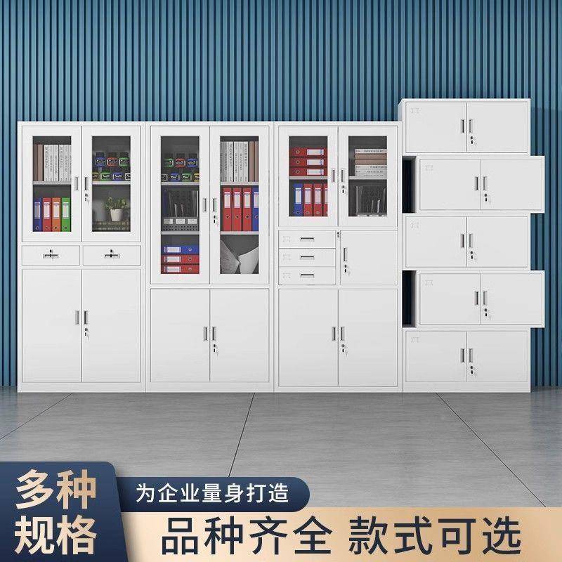 钢制加厚皮柜办公文件柜见详情财务凭证柜铁带锁员工资料更室衣柜