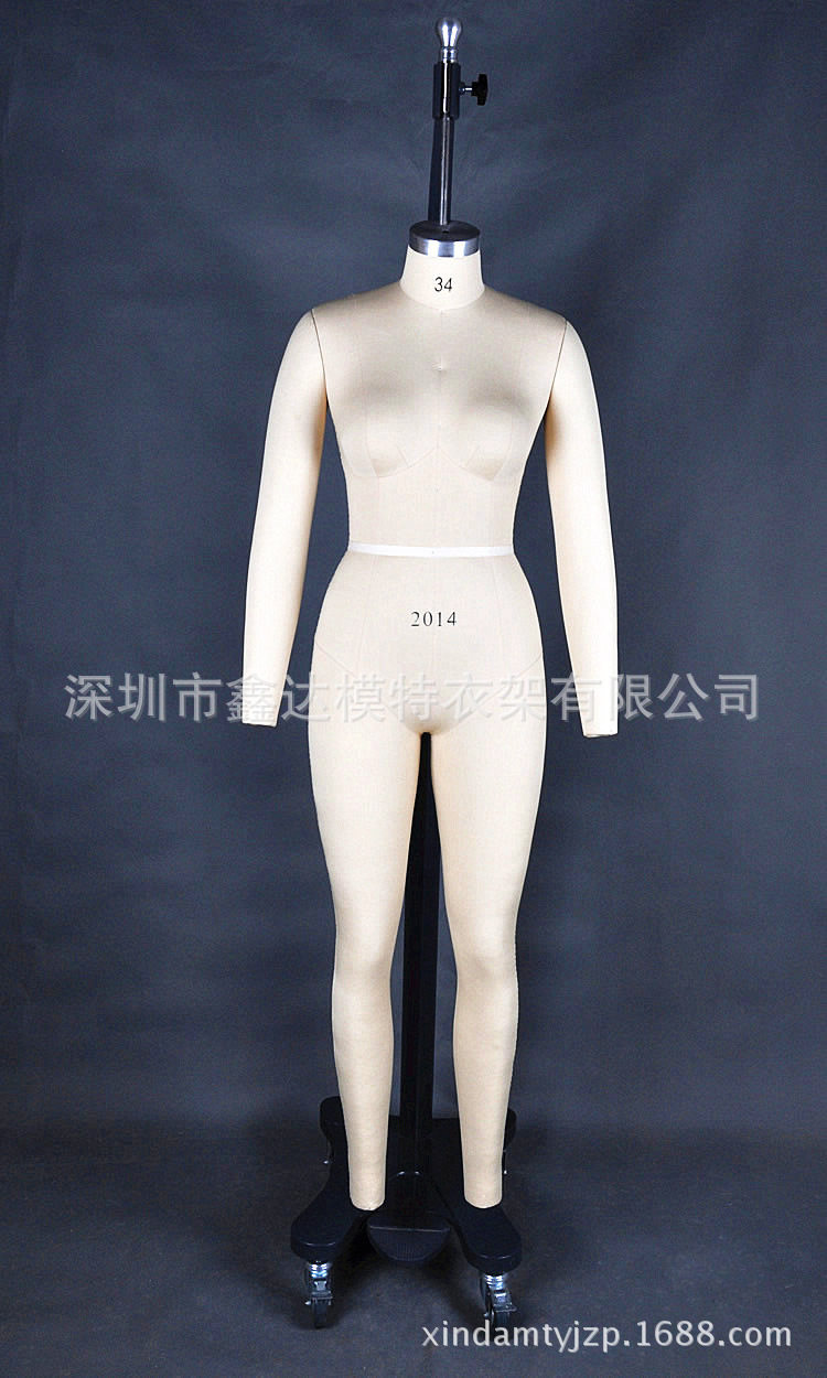 全身插针打板模特 制衣模特人台 立裁制衣模特 伸缩肩板房模特厂