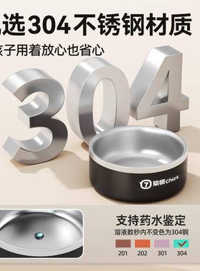 锈钢狗狗碗狗不盆QW10066防打翻食盆大容量狗盆饭狗水碗猫碗猫食