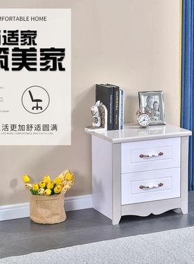 床小桌床头柜卧室家头用床子边收小纳柜LNM型置物柜租房简易桌一
