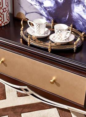 式做旧法式新古典客厅电视柜简美现代储物别墅奢美式约轻DSG-7562