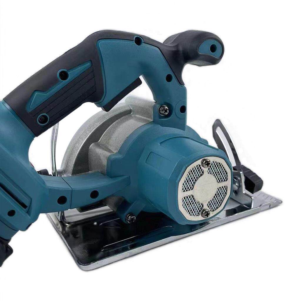 电无品牌/锯牧圆田款无锂电单手提锯木工斜切充刷电切割机家用手