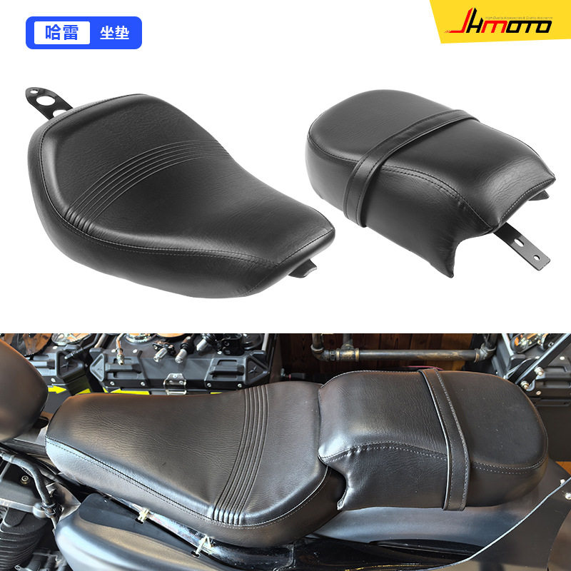 哈雷883后坐垫 前座后座 XL883后座垫 X48后坐包 改装/专用 16-19