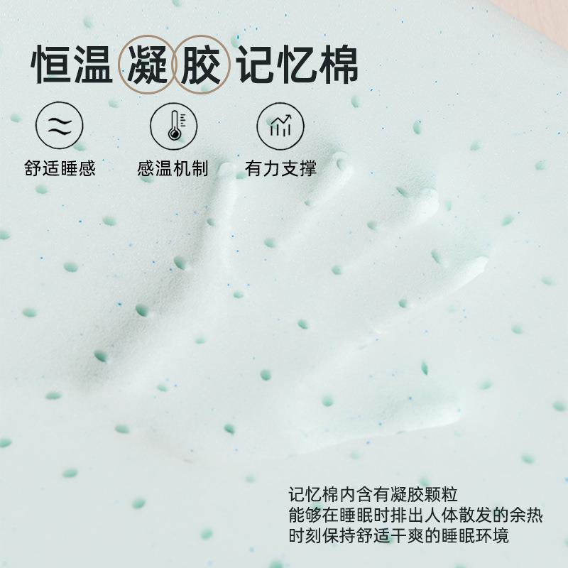 记酒店款忆棉枕椎头护脊护颈人枕单芯慢MSF2024-回弹