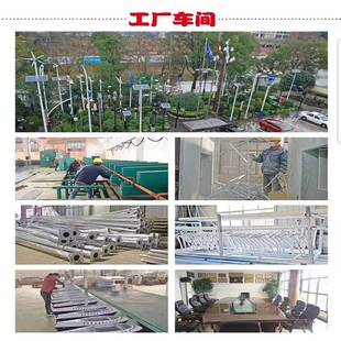 防水l头ed灯电线能杆户外太阳路灯光路源100W新农村道路外壳HCO配