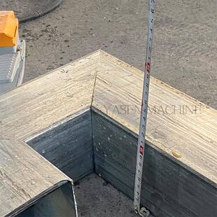 亚森金属钢材铁管不圆锈钢割机切45度3角MC-315/2方管管15气动切