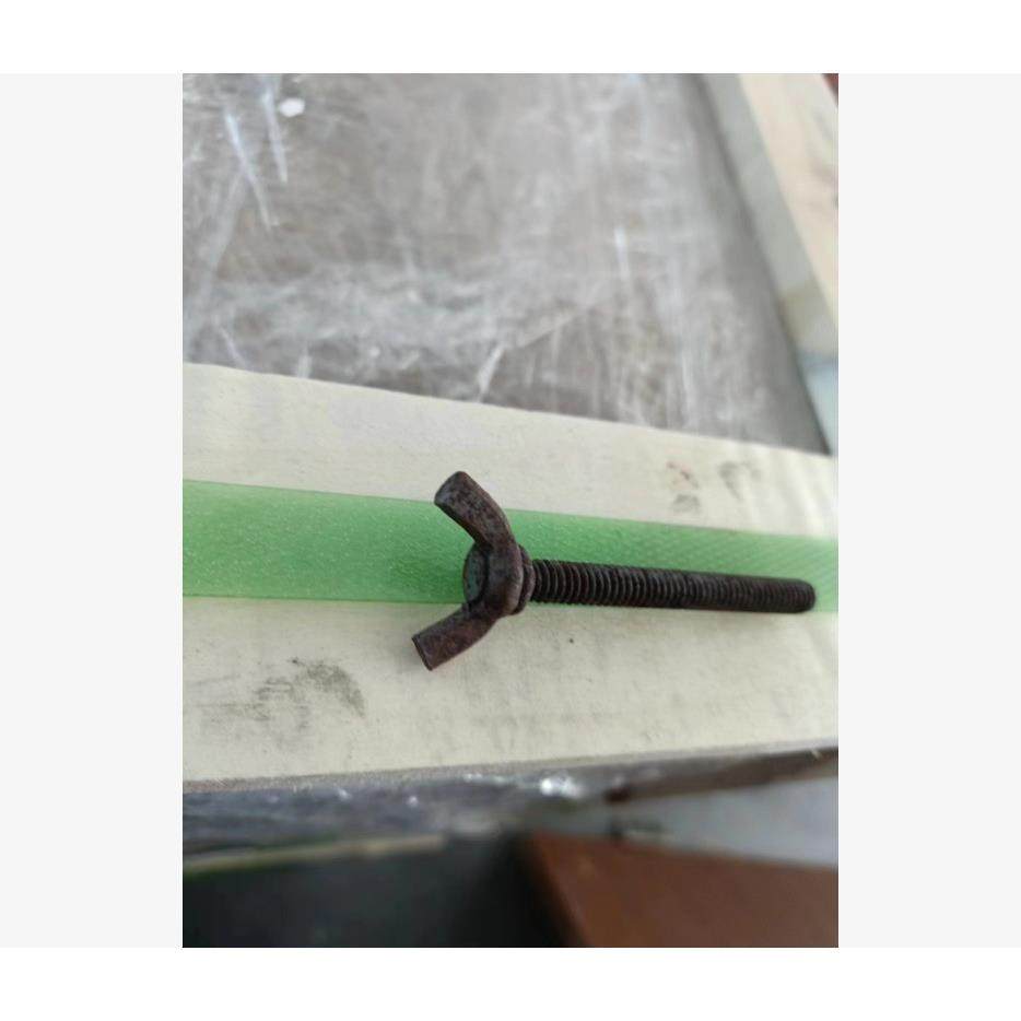 DIN3无品牌/16美制蝶形螺栓螺本蝶形钉1/4*2色