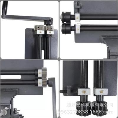 手出配QSN口RM12动回转压机金边属滚压成型机选支脚台钳