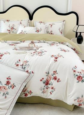 床2025年新款全棉00纯棉四件纹套被套床单床笠春10028秋1季上用品