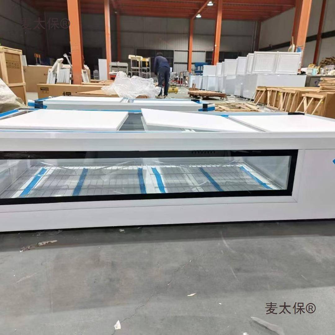 冷藏示柜三车摆摊冰柜小吃冻炸串台式可移动XEB小型冰轮箱展冷麦