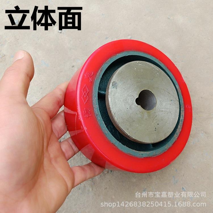 新款广场玩具华佳尼碰碰车后轮电机轮6寸铁芯驱动轮游乐设施配件