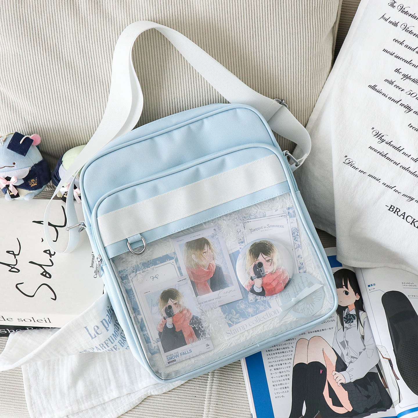 小食量痛包制服包百搭单肩斜跨信封邮差包高颜值配色可爱少女包包,箱包皮具/热销女包/男包,痛包,淘宝优惠券,粉丝福利购,淘宝优惠卷