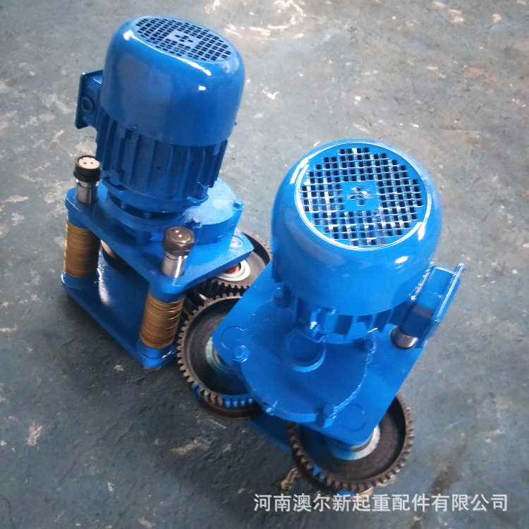 厂家供应 16T电动葫芦跑车 轨道行走小跑车 主动跨被动跨