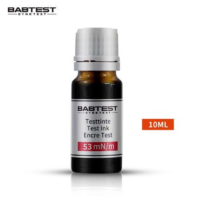 德国babtest18-72达因液电晕液表面能张力测试液53dyne红色10m