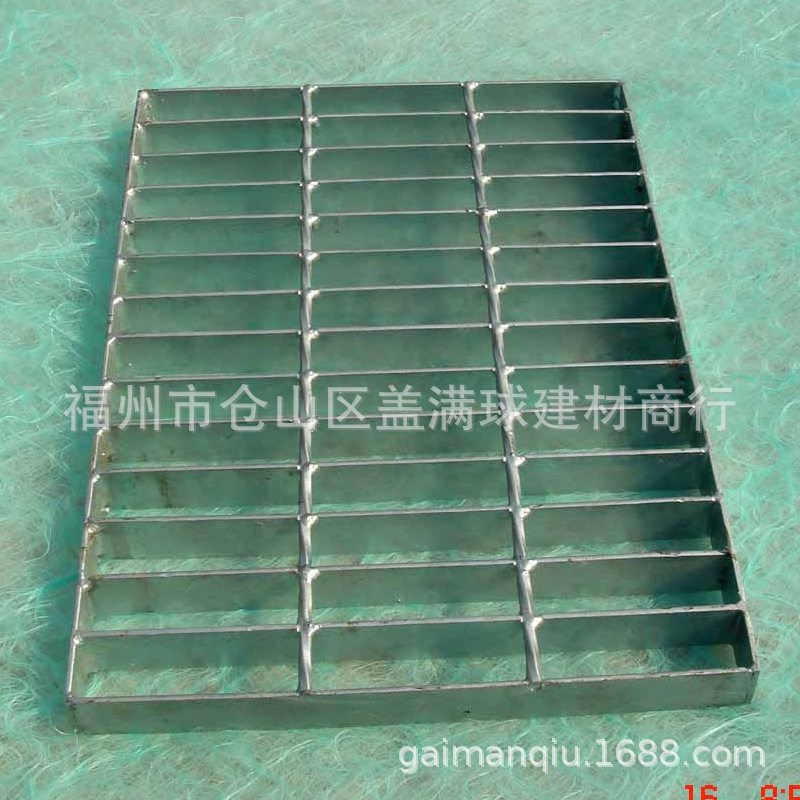 盖满球Q235B材质福州隐形格栅厂镀锌箅子定做福建钢格板价格