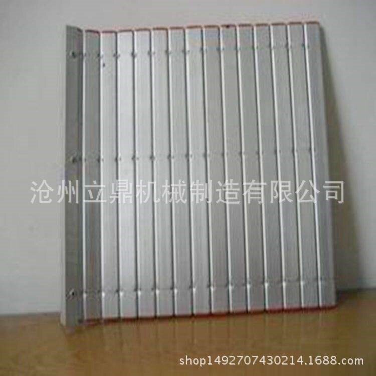 厂家生产铝帘防护罩 数控车床铝合金防护帘