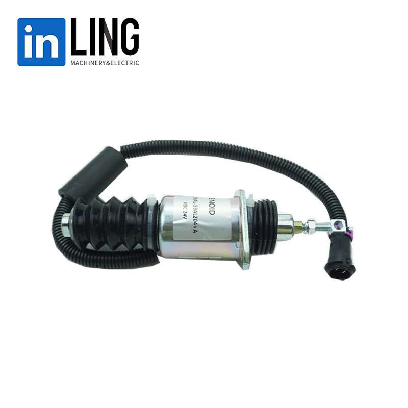 配件熄火器开关C59AL-59AL204+A 24V断油电磁阀熄火控制器