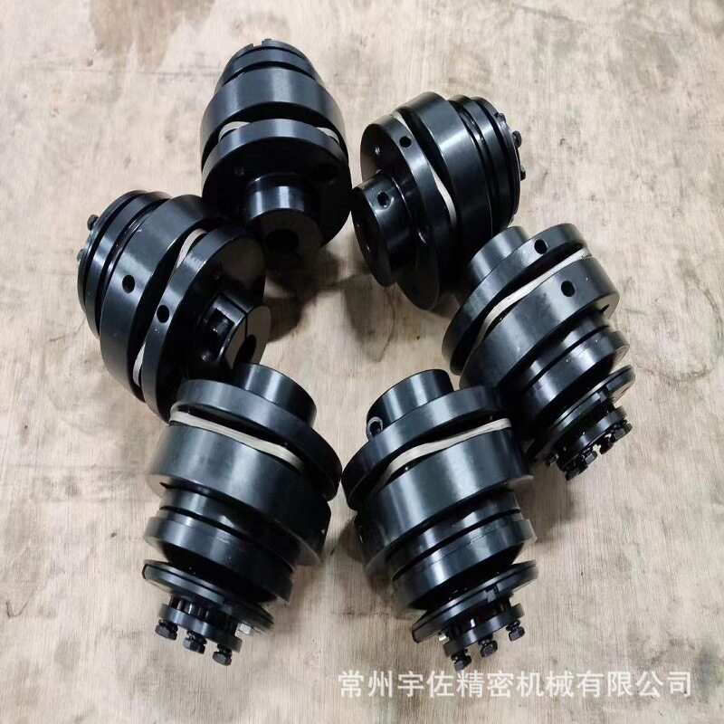 常州源头厂家现货带扭力限制器钢件连轴器胀紧套单膜片联轴器