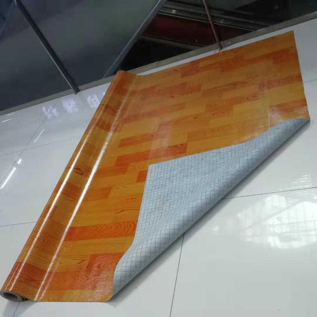 地板革 地板纸pvc 家用加厚耐磨防滑卧室防水布临时住房地毯批