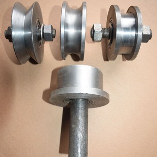 承重2 生产H型U型V型T型轨道滑轮 不锈钢滚轮 双边铸钢 10吨 单边