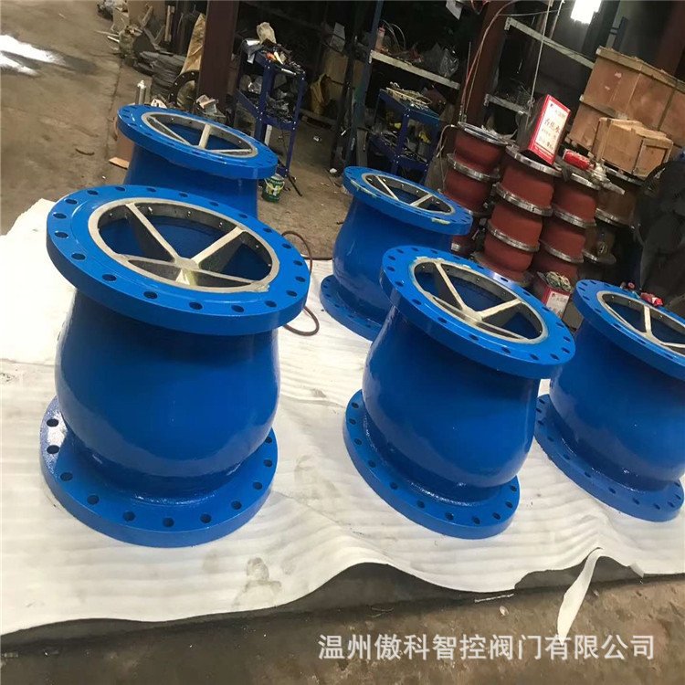 法兰式球墨铸铁止回阀 消声止回阀 HC41X-16Q 立式消声止回阀DN65
