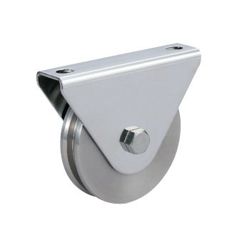 热卖-现货世嘉智尼蓝普LAMP不锈钢承重用移门滑轮JS300型 带座V型