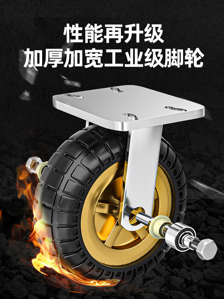 钢板小推车拉货手推车搬运车家用平板车便携拖车折叠小拉车手拉车