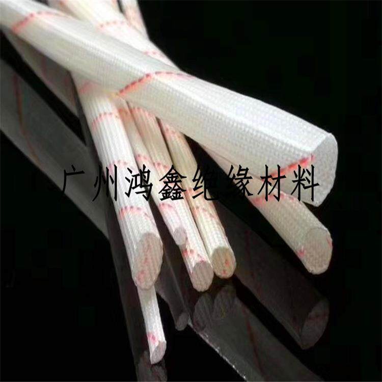 内径1-50MM黄蜡管无碱玻璃纤维套管耐高温双层油漆管阻燃VW-1