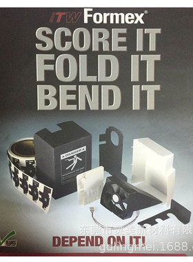 黑色白色ITW FORMEX GK10BK阻燃防火环保绝缘聚丙烯麦拉PP薄膜