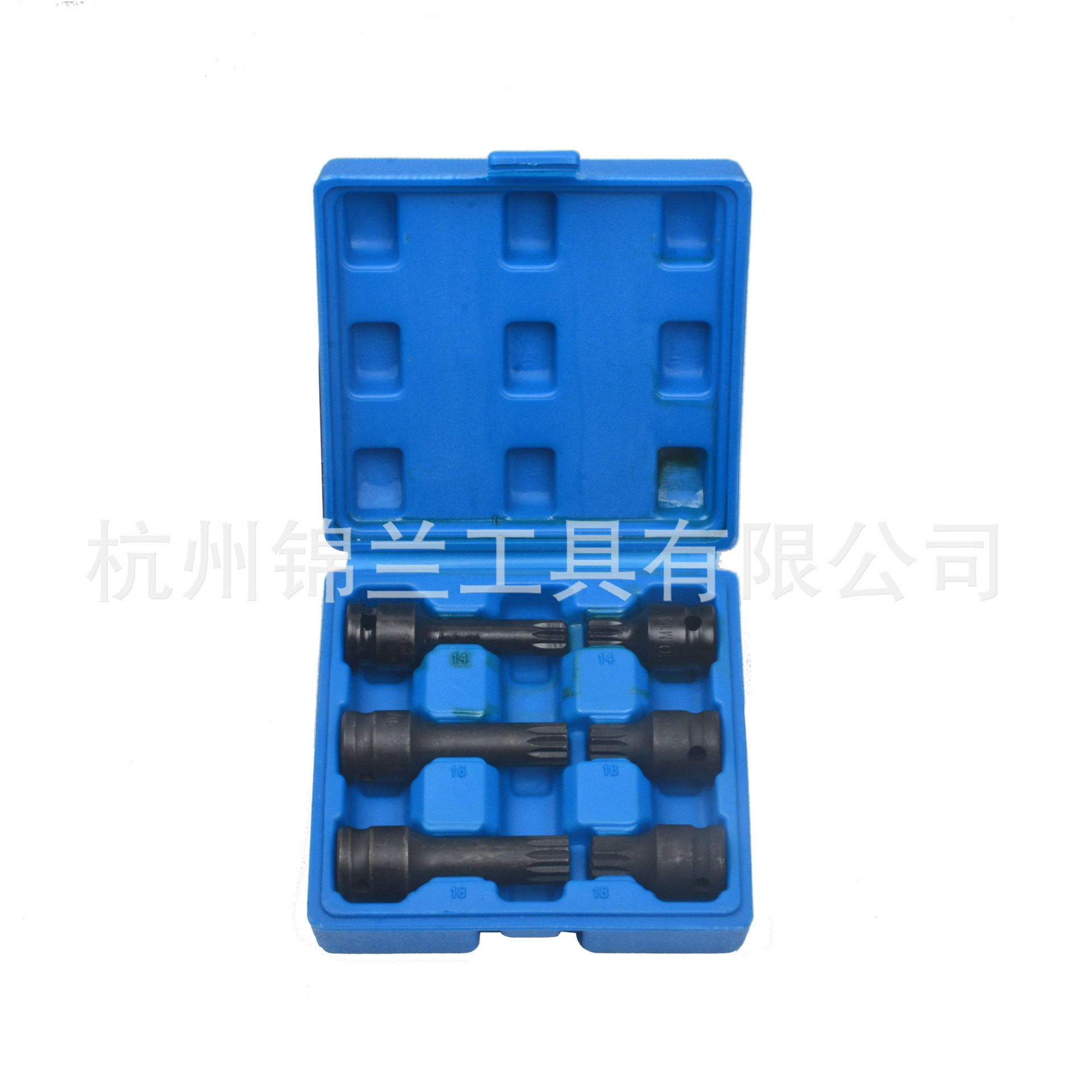棘轮套筒扳手套装6件套1/2气动一体套筒长短组套工具M型带孔