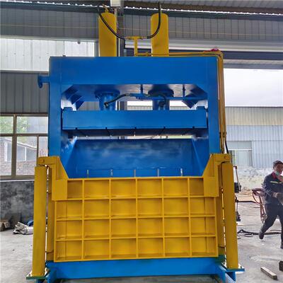 现货60吨液压打包机废品不锈钢废料铝合金立式压块打包机生产