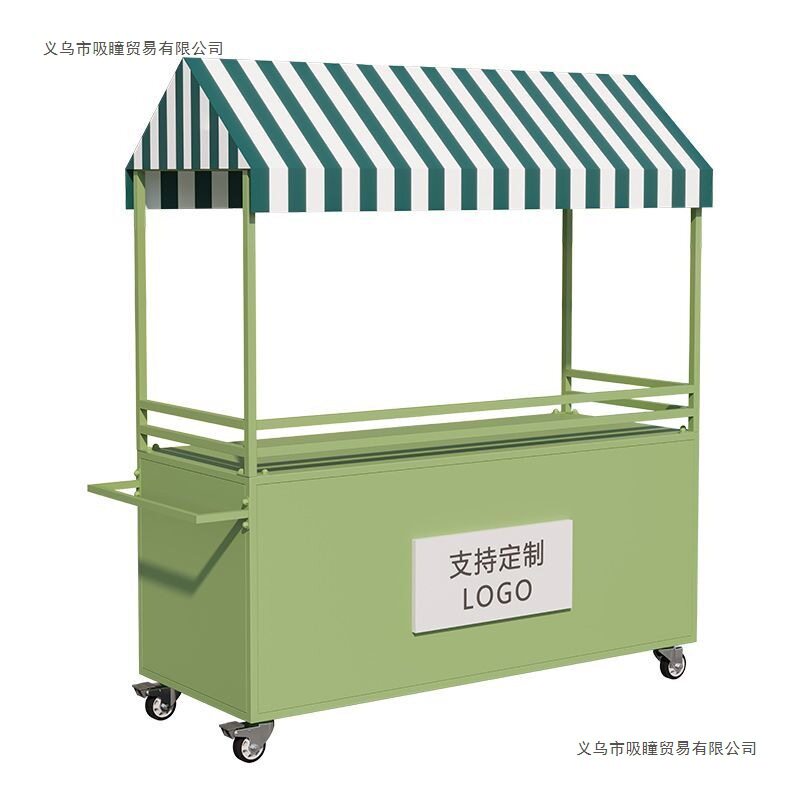 户外集市网红商场地摊车促销摆摊2026新款小吃夜市移动摊位小推车