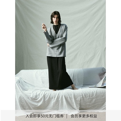 DIONYS*基础宽松版型V领卫衣