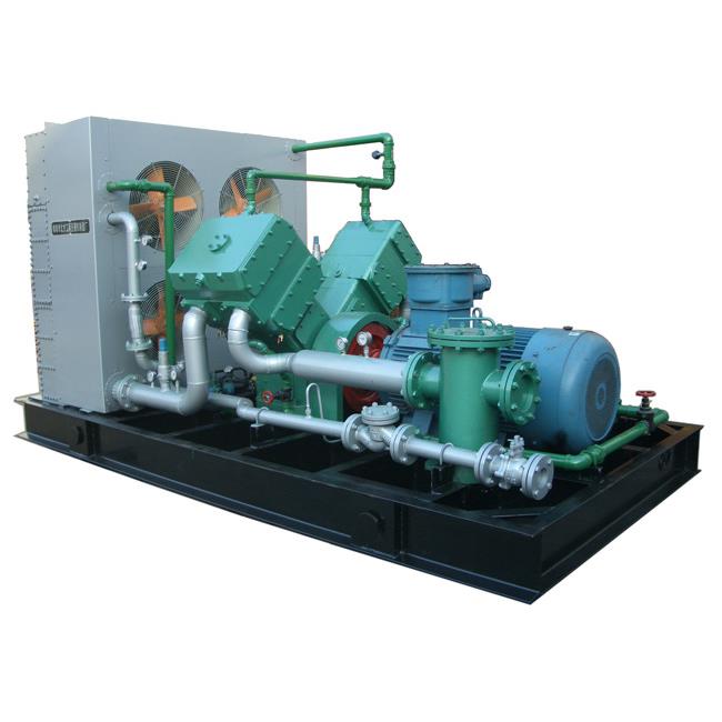 天然气压缩机结构紧凑效率高无油活塞式空压机空气压缩机